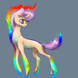 Size: 1024x1024 | Tagged: safe, artist:avroras_world, oc, oc only, pony, simple background, solo