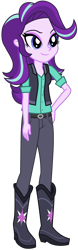 Size: 622x2000 | Tagged: safe, artist:emeraldblast63, starlight glimmer, human, equestria girls, g4, alternate clothes, female, hand on hip, simple background, solo, transparent background