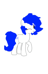 Size: 1410x2183 | Tagged: safe, artist:jc2000, oc, oc only, oc:jc, earth pony, pony, 2023 community collab, derpibooru community collaboration, base used, looking at you, one eye closed, simple background, smiling, smiling at you, solo, transparent background, vector, wink, winking at you