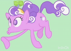 Size: 1512x1080 | Tagged: safe, artist:snips, edit, edited screencap, screencap, sound edit, screwball, earth pony, pony, g4, the return of harmony, animated, female, flying, hat, helicopter helicopter, loop, mare, meme, propeller hat, solo, sound, webm