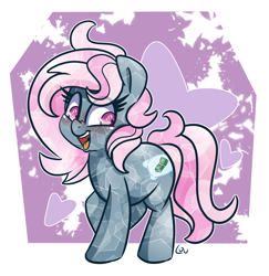 Size: 1880x1936 | Tagged: safe, artist:lou, oc, oc:juicy dream, the crystal empire 10th anniversary