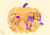 Size: 5787x4092 | Tagged: safe, artist:katarablankart, pumpkin tart, earth pony, pony, g3, female, plushie, solo, teddy bear