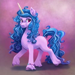 Size: 2048x2048 | Tagged: safe, artist:catscratchpaper, izzy moonbow, pony, unicorn, g5, high res, solo