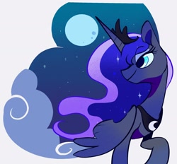 Size: 2048x1898 | Tagged: safe, artist:ache13337003, princess luna, alicorn, pony, g4, female, mare, moon, solo