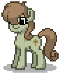 Size: 688x848 | Tagged: safe, artist:topsangtheman, oc, oc only, earth pony, pony, 2023 community collab, derpibooru community collaboration, pony town, simple background, solo, transparent background