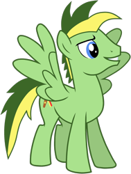 Size: 1478x1958 | Tagged: safe, artist:didgereethebrony, artist:muhammad yunus, oc, oc only, oc:didgeree, pegasus, pony, 2023 community collab, derpibooru community collaboration, base used, blue eyes, simple background, solo, spread wings, trace, transparent background, wings