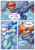 Size: 1052x1488 | Tagged: safe, artist:chaosangeldesu, oc, oc only, oc:candy bits, oc:flaming hoof, oc:star breeze, pony, seapony (g4), blushing, bubble, comic, commission, cute, dorsal fin, eyes closed, female, fin, fin wings, fins, fish tail, heterochromia, hug, kiss on the lips, kissing, lesbian, oc x oc, ocean, shipping, tail, tentacles, underwater, water, wings