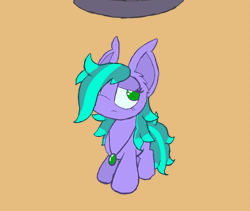 Size: 1181x996 | Tagged: safe, artist:silvaqular, oc, oc:cyanette, earth pony, pony, animated, cartoon physics, cartoony, disc, disk, facial expressions, female, flat, flattened, flattening, heterochromia, jewelry, necklace, round, shape change, simple background, smushed, solo, spin, squished, squishy, stomp