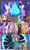 Size: 1920x3168 | Tagged: safe, artist:alexdti, applejack, fluttershy, pinkie pie, rainbow dash, rarity, starlight glimmer, twilight sparkle, oc, oc:brainstorm (alexdti), oc:purple creativity, oc:star logic, alicorn, earth pony, pegasus, pony, unicorn, comic:quest for friendship, g4, butt, comic, crying, dialogue, ears back, female, flying, folded wings, glowing, glowing eyes, glowing horn, goodbye, high res, hooves, horn, looking back, magic, male, mane six, mare, narrowed eyes, pegasus oc, plot, portal, raised hoof, smiling, speech bubble, spread wings, stallion, standing, tail, tears of joy, twilight sparkle (alicorn), two toned mane, two toned tail, unicorn oc, wall of tags, wavy mouth, wings