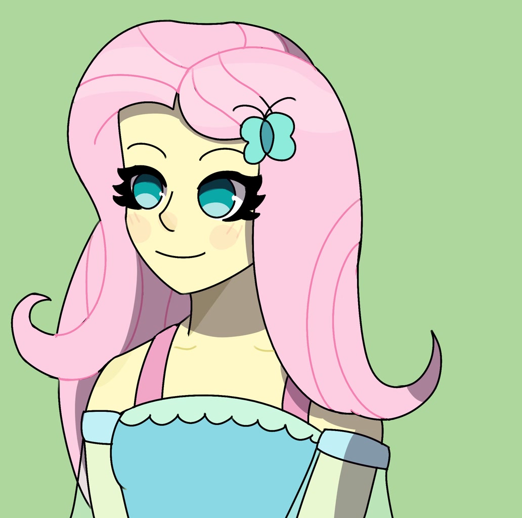 safe, artist:doggorob, fluttershy, equestria girls 