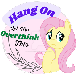 Size: 1280x1280 | Tagged: safe, artist:draconis-de-christus, fluttershy, pegasus, pony, g4, bust, deviantart watermark, female, frown, mare, obtrusive watermark, relatable, simple background, solo, text, transparent background, watermark, worried