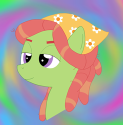 Size: 2250x2284 | Tagged: safe, artist:ceffyl-dŵr, tree hugger, earth pony, pony, g4, bandana, dreadlocks, high res, solo