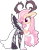 Size: 2232x2887 | Tagged: safe, artist:kurosawakuro, oc, oc only, hybrid, g4, female, high res, interspecies offspring, offspring, parent:discord, parent:princess cadance, parents:discodance, simple background, solo, transparent background