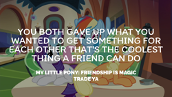 Size: 1920x1080 | Tagged: safe, edit, edited screencap, editor:quoterific, screencap, applejack, fluttershy, rainbow dash, rarity, spike, g4, trade ya!, friendship express, train