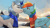 Size: 1920x1080 | Tagged: safe, artist:varllai, rainbow dash, oc, oc:frosty tundra, kirin, pegasus, pony, g4, canon x oc, commission, female, kirin oc, male, shipping, straight