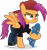 Size: 3657x3891 | Tagged: safe, artist:anime-equestria, scootaloo, pegasus, pony, alternate hairstyle, backwards ballcap, bandaid, bandaid on nose, baseball cap, cap, clothes, denim, ear piercing, eyebrows, female, frown, hat, high res, jeans, mare, older, older scootaloo, pants, piercing, shoes, simple background, skateboard, solo, spread wings, transparent background, vector, wings