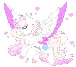 Size: 293x261 | Tagged: safe, artist:aquasky987, oc, oc only, pegasus, pony, chest fluff, colored wings, female, mare, pegasus oc, simple background, smiling, solo, spread wings, transparent background, two toned wings, wings