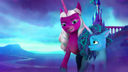 Size: 2560x1440 | Tagged: safe, misty, opaline, g5, my little pony: make your mark, my little pony: make your mark chapter 2, official, spoiler:g5, spoiler:my little pony: make your mark