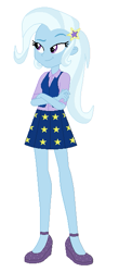 Size: 267x608 | Tagged: safe, artist:lorenzodennis28, artist:selenaede, trixie, human, equestria girls, g4, my little pony equestria girls: friendship games, base used, clothes, crossed arms, high heels, school spirit, school uniform, schoolgirl, shoes, simple background, solo, white background