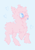 Size: 1259x1779 | Tagged: safe, artist:webkinzworldz, oc, oc only, oc:fluffle puff, earth pony, pony, blue background, simple background, solo, tongue out