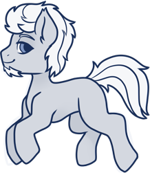 Size: 739x847 | Tagged: safe, artist:mourningfog, oc, oc only, earth pony, pony, simple background, solo, transparent background
