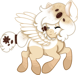 Size: 815x787 | Tagged: safe, artist:mourningfog, oc, oc only, pegasus, pony, simple background, solo, transparent background