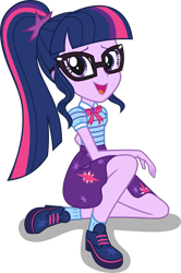 Size: 7382x11101 | Tagged: safe, artist:alandssparkle, sci-twi, twilight sparkle, human, equestria girls, g4, dangerously high res, female, glasses, simple background, solo, transparent background, vector