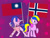 Size: 1280x960 | Tagged: safe, artist:morteneng22, oc, oc only, oc:hsu amity, pony, flag, norway, taiwan