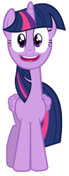 Size: 5500x14000 | Tagged: safe, artist:tardifice, twilight sparkle, alicorn, pony, castle mane-ia, g4, absurd resolution, long neck, looking at you, simple background, solo, transparent background, twilight sparkle (alicorn), vector