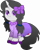 Size: 2981x3700 | Tagged: safe, artist:dematrix, artist:php178, derpibooru exclusive, oc, oc only, oc:putriana hoofmanda, pony, unicorn, 2023 community collab, derpibooru community collaboration, .svg available, adorable face, black mane, black tail, bow, buttons, colored pupils, crown, cute, cute face, cute smile, flower, hair bow, hair tie, high res, horn, inkscape, jewelry, looking at you, movie accurate, ocbetes, pigtails, purple, purple dress, purple eyes, regalia, rose, simple background, sitting, smiling, smiling at you, solo, svg, tail, transparent background, unicorn oc, unshorn fetlocks, vector