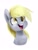 Size: 837x1105 | Tagged: safe, artist:raphaeldavid, derpy hooves, pegasus, pony, g4, happy, simple background, solo, white background