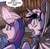 Size: 750x732 | Tagged: safe, idw, official comic, shadow lock, twilight sparkle, alicorn, pony, unicorn, from the shadows, g4, spoiler:comic53, book, bookshelf, cloak, clothes, cropped, duo, female, glowing, glowing horn, horn, male, mare, open mouth, scar, shocked, stallion, twilight sparkle (alicorn)