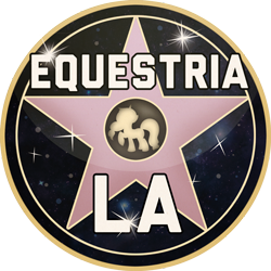 Size: 250x250 | Tagged: safe, 2012, brony history, convention, equestria la, link in description, logo, meta, no pony, nostalgia, simple background, text, transparent background