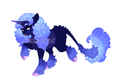 Size: 3800x2600 | Tagged: safe, artist:gigason, oc, oc:bellatrix, classical unicorn, pony, unicorn, :p, cloven hooves, female, leonine tail, magical lesbian spawn, mare, obtrusive watermark, offspring, parent:nightmare moon, parent:trixie, simple background, solo, tongue out, transparent background, unshorn fetlocks, watermark