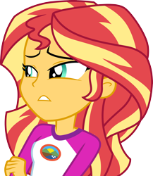 Size: 3000x3464 | Tagged: safe, artist:cloudyglow, sunset shimmer, equestria girls, legend of everfree, simple background, solo, transparent background, vector