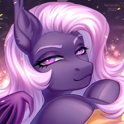 Size: 2000x2000 | Tagged: safe, artist:fenwaru, oc, oc only, oc:lilac night, bat pony, pony, bat pony oc, high res, solo