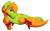 Size: 4200x2642 | Tagged: safe, artist:arshe12, oc, oc only, oc:lottery, earth pony, pony, fallout equestria, bandana, looking back, sassy, simple background, solo, transparent background