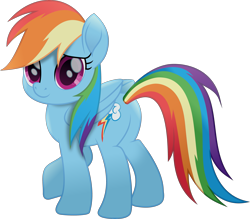 Size: 3711x3255 | Tagged: safe, artist:php178, composite screencap, vector edit, rainbow dash, pegasus, pony, g4, my little pony: rainbow roadtrip, .svg available, adorable face, butt, cute, cute face, cute smile, dashabetes, female, folded wings, happy, high res, inkscape, looking at you, magenta eyes, mare, movie accurate, multicolored hair, multicolored mane, multicolored tail, november, pink eyes, plot, rainbow hair, rainbow tail, rainbutt dash, simple background, smiling, smiling at you, solo, svg, tail, three quarter view, transparent background, vector, wings