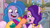 Size: 3072x1727 | Tagged: safe, screencap, izzy moonbow, pipp petals, pegasus, pony, unicorn, g5, haunted house (episode), my little pony: tell your tale, spoiler:g5, spoiler:my little pony: tell your tale, amalgamation, amalgamizzy, costume, cute, duo, duo female, female, high res, izzybetes, mare, nightmare night costume, open mouth, open smile, smiling, youtube link