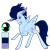 Size: 2000x2000 | Tagged: safe, artist:puppythekat (sofurry), soarin', pegasus, pony, g4, alternate universe, colored hooves, high res, looking at you, male, redesign, reference sheet, simple background, smiling, solo, stallion, transparent background