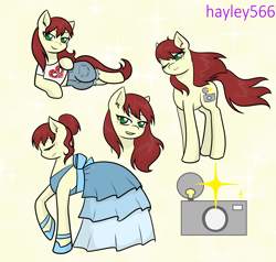 Size: 2448x2331 | Tagged: safe, artist:hayley566, earth pony, pony, clothes, dress, female, high res, male, marvel, mary jane watson, ponified, simple background, solo, spider-man