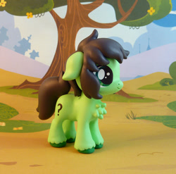 Size: 960x950 | Tagged: safe, artist:krowzivitch, oc, oc:filly anon, pony, craft, diorama, female, figurine, filly, irl, photo, sculpture, solo, standing, traditional art