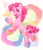 Size: 1772x2048 | Tagged: safe, artist:p0nyplanet, pinkie pie, earth pony, pony, g4, autism, autistic pinkie pie, colored hooves, concave belly, headcanon, infinity symbol, neurodivergent, neurodivergent headcanon, omg, pride, solo, unshorn fetlocks