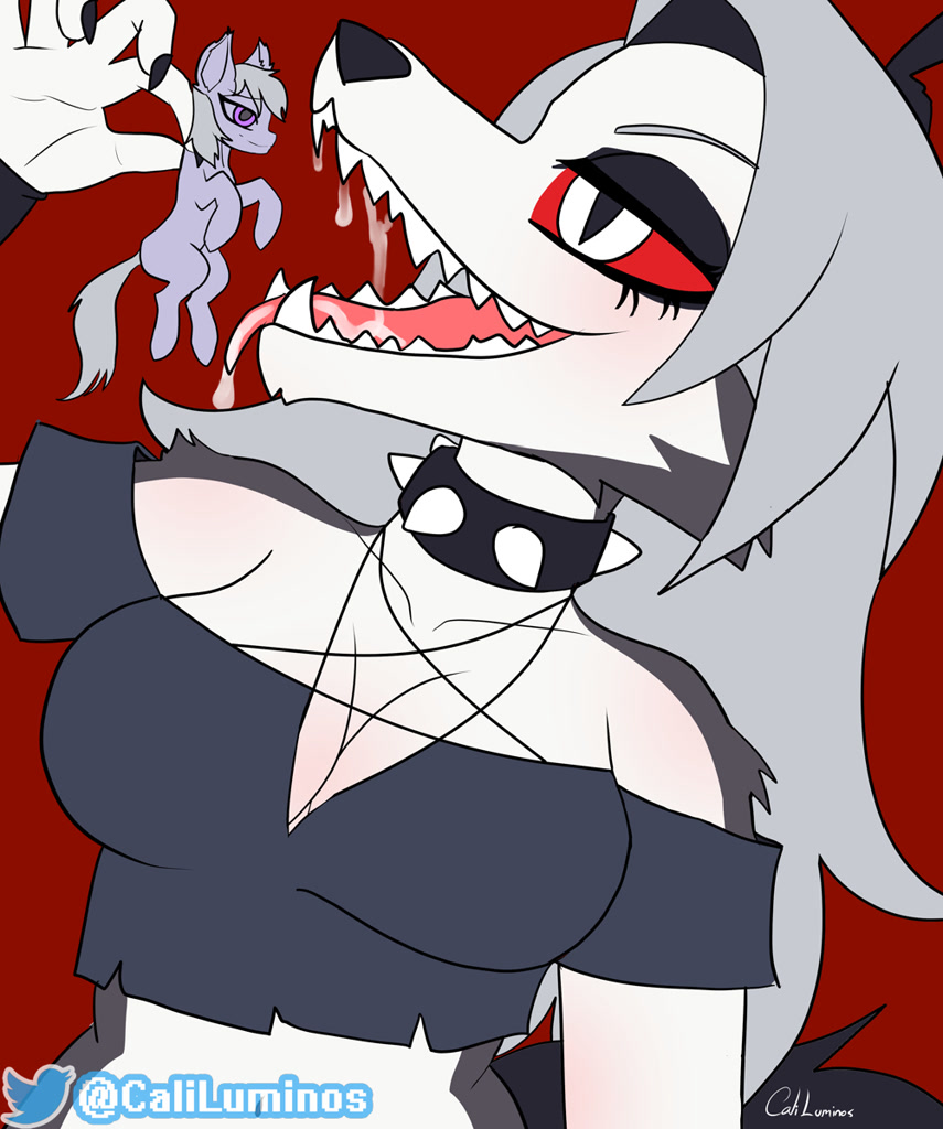 2982085 - suggestive, artist:cali luminos, oc, demon, earth pony, hellhoun...
