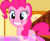 Size: 722x595 | Tagged: safe, screencap, pinkie pie, earth pony, pony, g4, my little pony: friendship is magic, school daze, season 8, cropped, cute, diapinkes, female, grin, mare, reaction image, smiling, solo, sugarcube corner, tumblr