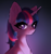 Size: 2205x2340 | Tagged: safe, artist:moonstarshining, twilight sparkle, pony, unicorn, g4, bust, female, high res, mare, solo