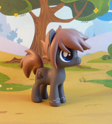 Size: 860x950 | Tagged: safe, artist:krowzivitch, oc, oc:death knell, earth pony, pony, colt, figurine, foal, irl, male, photo, solo