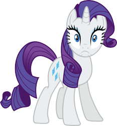 Size: 3000x3223 | Tagged: safe, artist:cloudy glow, rarity, pony, g4, my little pony: friendship is magic, three's a crowd, .ai available, high res, simple background, solo, transparent background, vector