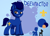 Size: 2380x1700 | Tagged: safe, artist:joaothejohn, oc, oc only, oc:deevfactor, earth pony, pony, chest fluff, commission, earth pony oc, hooves, male, simple background, size comparison, smiling, stallion, text