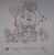 Size: 1484x1508 | Tagged: safe, artist:nikytale, human, pony, unicorn, balloon, crossover, female, happy birthday, happy valentines day, heart, heart balloon, mare, scrunchy face, smiling, traditional art